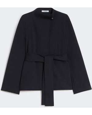 Max Mara Scuba Jersey Jacket - Blue