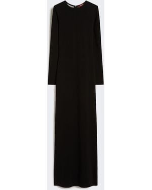 Max Mara Viscose Yarn Dress - Black