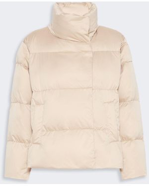 Max Mara Short Down Jacket - Natural