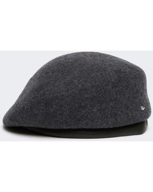 Max Mara Wool Felt Beret - Multicolor
