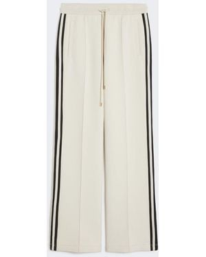 Max Mara Cotton Jersey Pants - White
