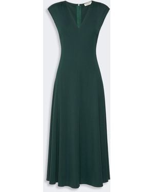 Weekend by Maxmara Jersey Midi Dress - Green