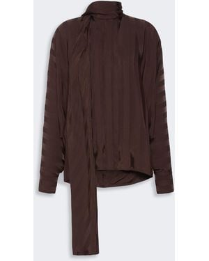 Max Mara Oversized Kimono Shirt - Brown
