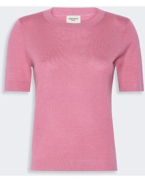 Max Mara Wool, Silk And Cashmere Sweater - Pink