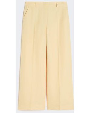 Max Mara Linen Pants - White