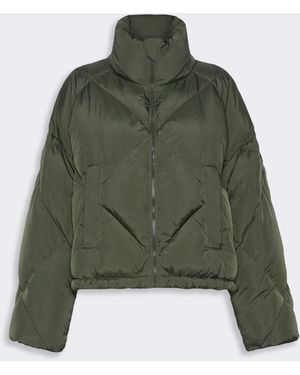 Max Mara Short Down Jacket - Green