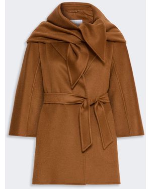 Max Mara Double Cashmere Coat - Brown