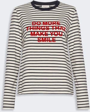 Max Mara Regular Fit Stretch Jersey T-Shirt - White