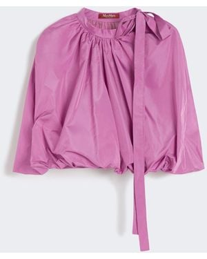 Max Mara Taffeta Blouse - Pink