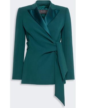 Max Mara Cady Criss-Cross Jacket - Green