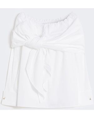 Max Mara Curvone Cotton Shirt - White