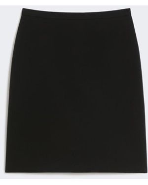 Max Mara Short Cady Skirt - Black