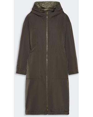 Max Mara Long, Reversible Padded Parka - Multicolor