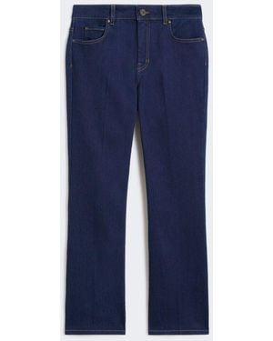 Max Mara Five-Pocket Stretch Denim Jeans - Blue