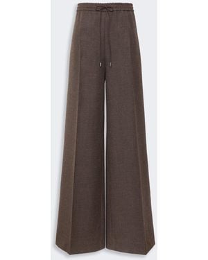 Max Mara Batavia Wool Pants - Brown
