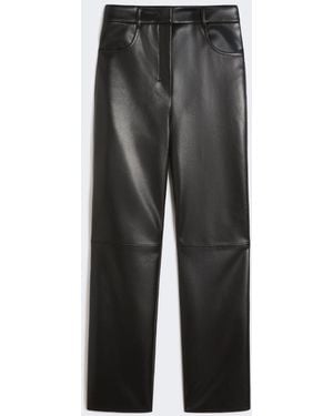 Max Mara Coated Fabric Pants - Gray