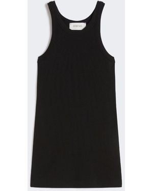 Max Mara Cotton And Silk Vest Top - Black