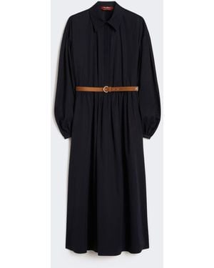 Max Mara Cotton Shirt Dress - Black
