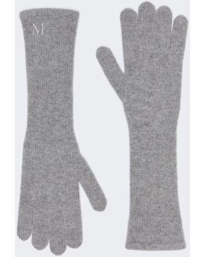 Max Mara Cashmere Gloves - Gray