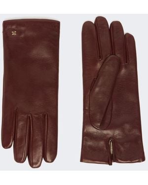 Max Mara Short Gloves - Brown
