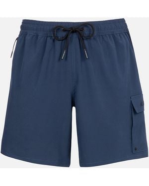 MC2 Saint Barth Classic Stretch Comfort Travel Swim Shorts Swimshort - Blue