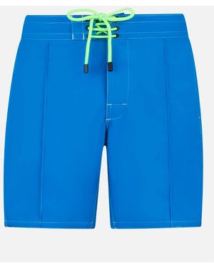 MC2 Saint Barth Long Stretch Bluette Comfort Surf Swim Shorts Swimshort