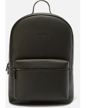 MC2 Saint Barth Backpack Leather - Black