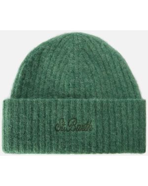 MC2 Saint Barth Stretch Alpaca Hat Wengen Sage - Green