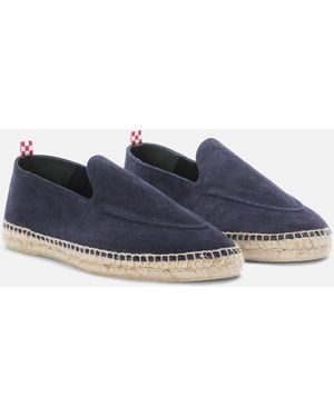MC2 Saint Barth Armand Suede Espadrilles Shoe - Blue