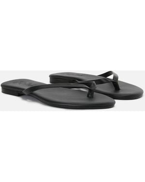 MC2 Saint Barth Essentials Real Leather Flip Flops Shoe - Multicolour