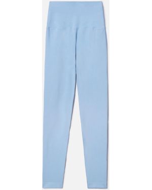 MC2 Saint Barth Light Vega Technical Fabric Sports Leggings Pant - Blue
