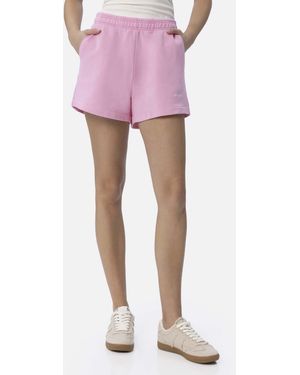 MC2 Saint Barth Cate Cotton Shorts With St. Barth Embroidery - Pink