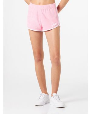 MC2 Saint Barth Francine Terry Shorts With Piping Special Edition - Pink