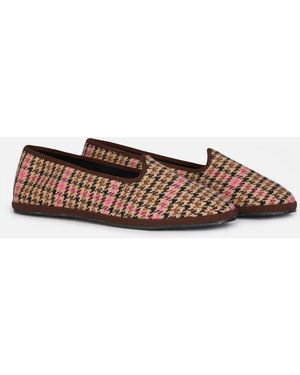 MC2 Saint Barth Mychal Pied De Poule Friulana Slippers Special Edition - Multicolour