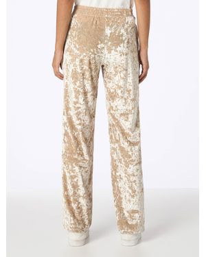 MC2 Saint Barth Yvonne Chenille Jogger Trousers - Natural