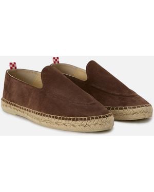 MC2 Saint Barth Armand Suede Espadrilles Shoe - Brown