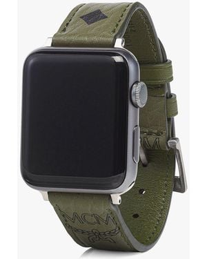 MCM 42-49mm Apple Watch Band In Visetos - Multicolor