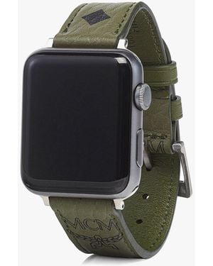 MCM 42mm Apple Watch Band In Visetos - Multicolor