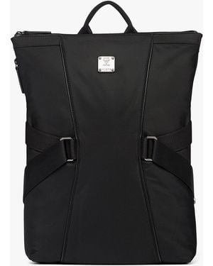 MCM Aren Nova Backpack In Monogram Econyl - Black