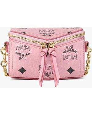 MCM Diamant 3D Charm - Pink