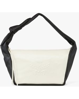 MCM Aren Shoulder Bag In Lambskin - Metallic