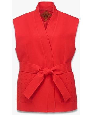MCM Taekwondo Vest - Red
