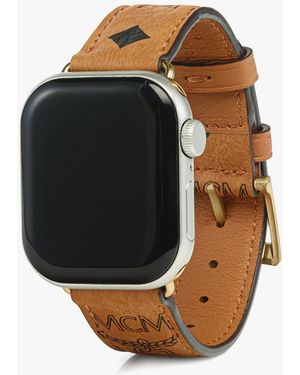MCM 38-41mm Apple Watch Band In Visetos - Multicolor