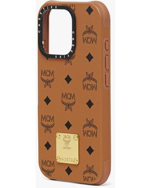 ケースティファイ MCM コラボ iPhone16PRO MCM Iphone 16 Pro Case In Visetos in Pink for Men | Lyst