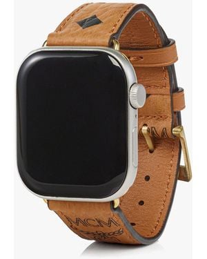 MCM 42-49mm Apple Watch Band In Visetos - Multicolor