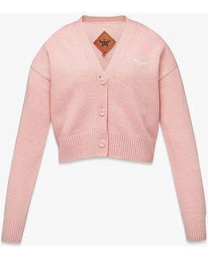 MCM Laurel Cropped Cardigan - Pink
