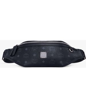MCM Bum Bag In Visetos - Blue