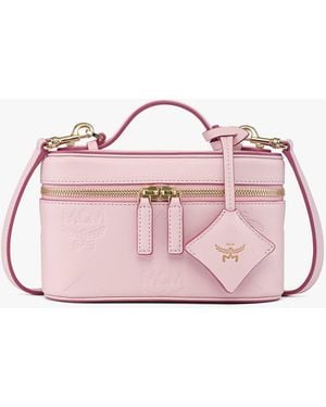 MCM Aren Vanity Case - Pink