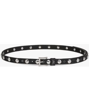 MCM Aren 1" Belt In Galactic Gala Visetos - Black