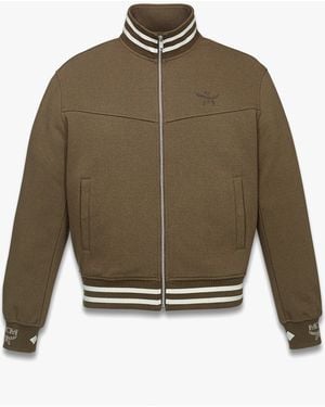 MCM Essential Logo Ponte Track Jacket - Green